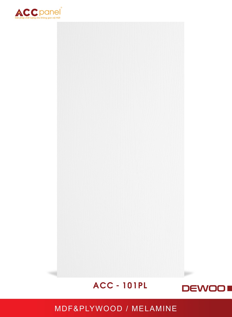 Mã màu 101PL vân gỗ thưa tự nhiên - Ván ACC Panel