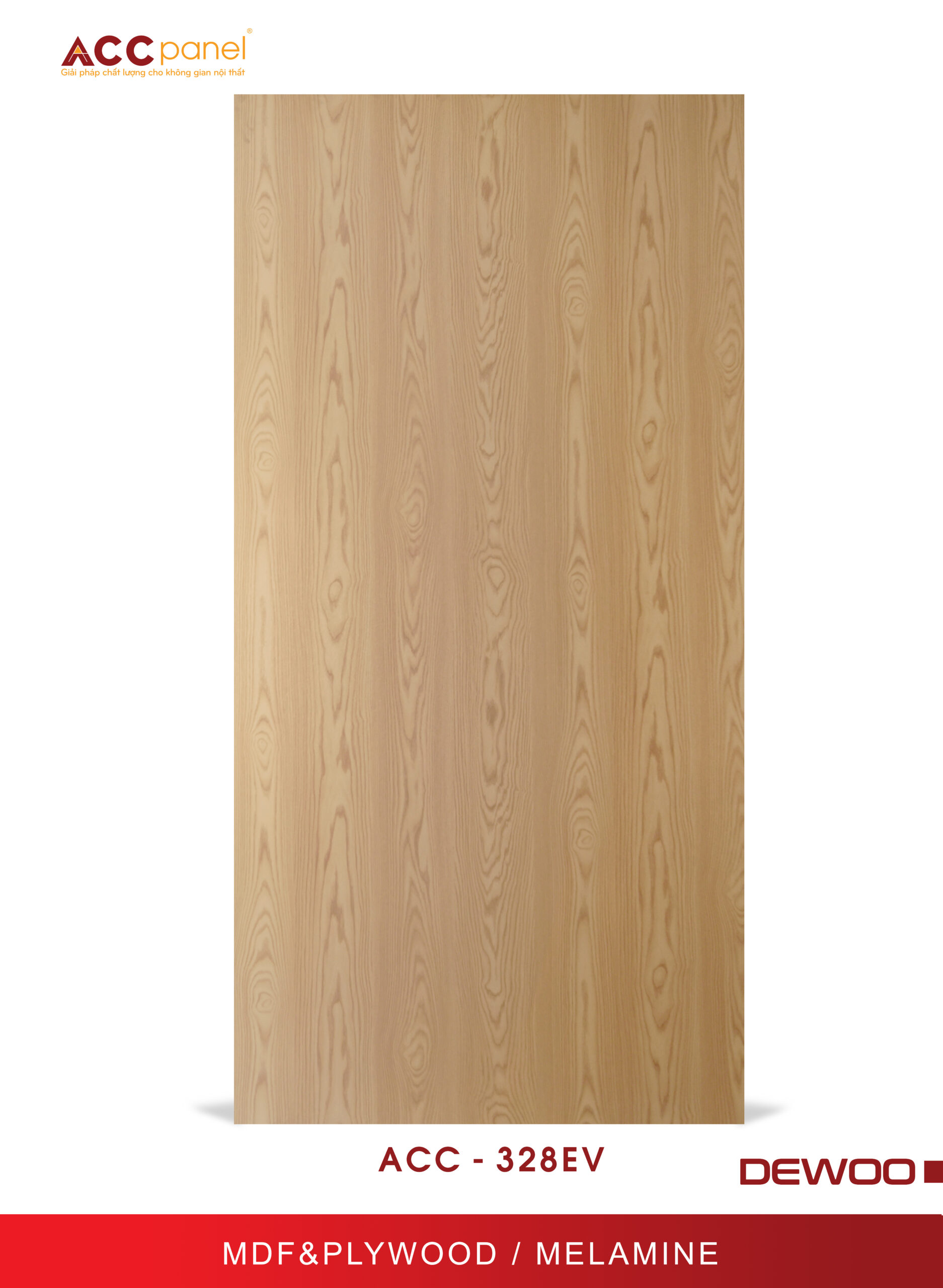 Màu thực tế 328 melamine ACC Panel