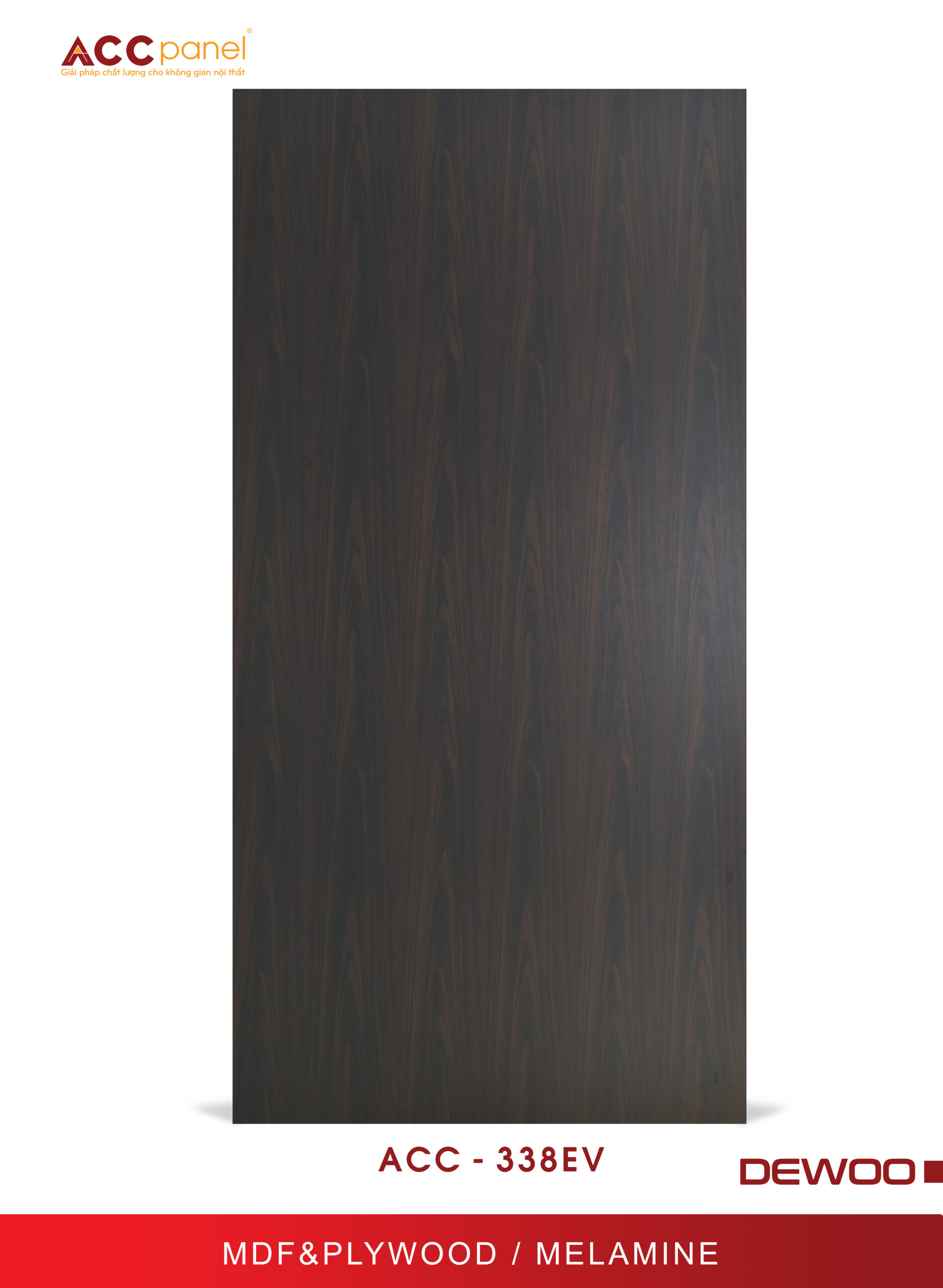 Màu thực tế 338 melamine ACC Panel
