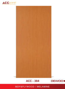 Màu 384 melamine ACC Panel