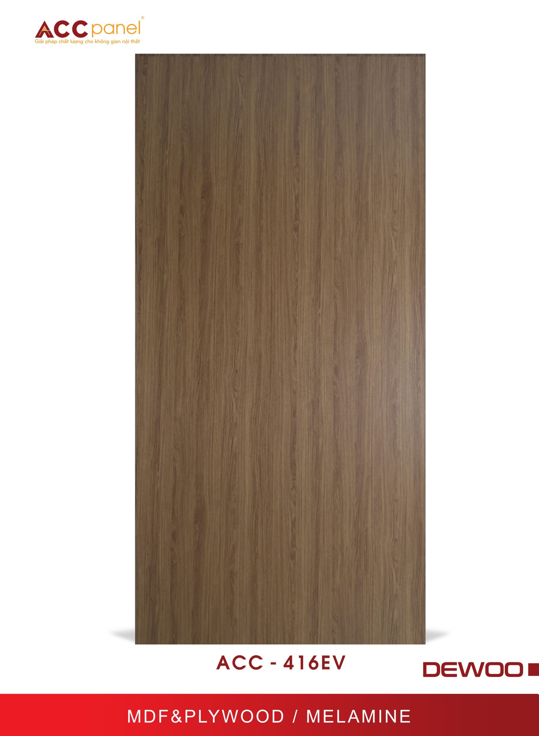Màu thực tế 416 melamine ACC Panel