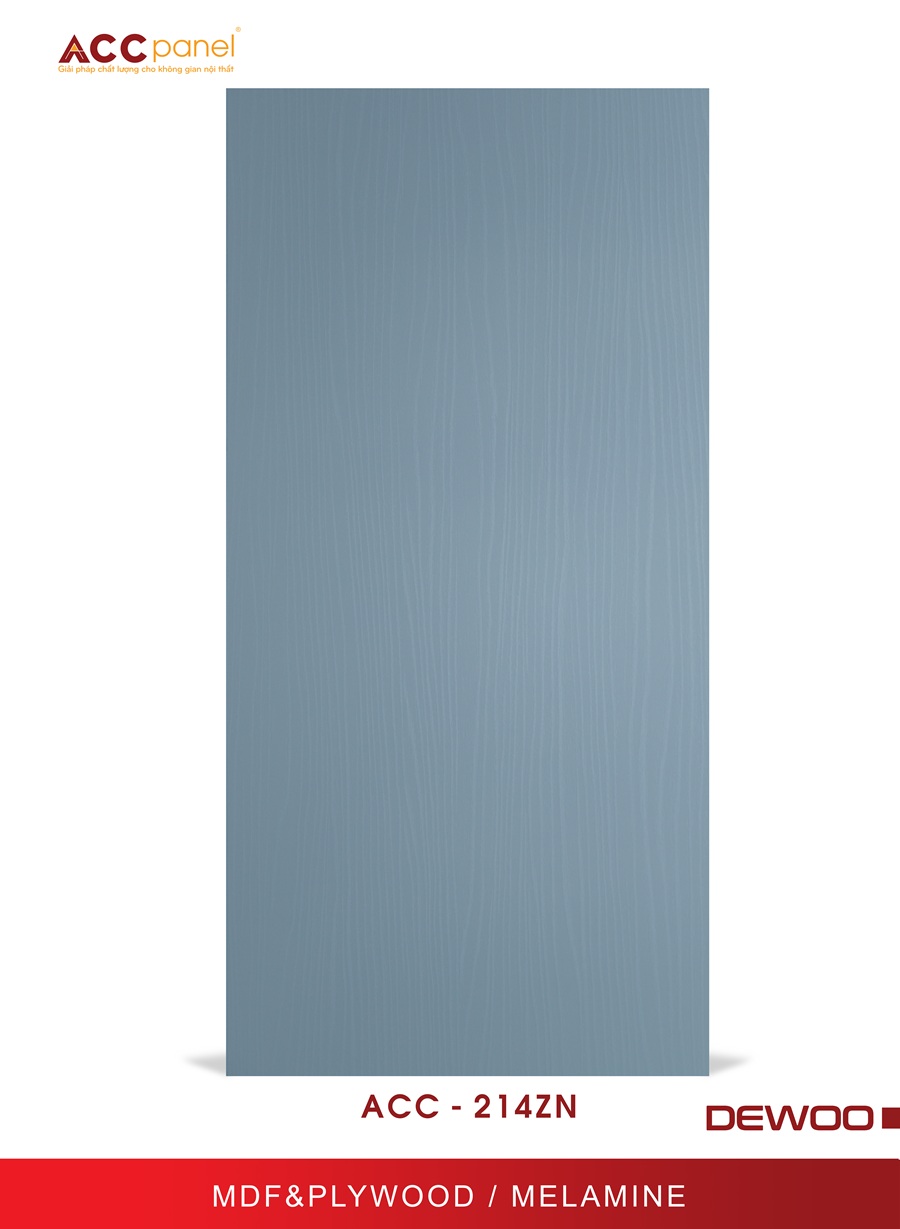 Melamine màu 214ZN vân gỗ dọc ACC panel