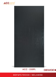Màu thực tế 230 melamine ACC Panel
