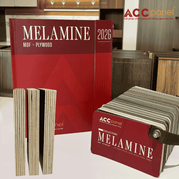 Ván gỗ Plywood phủ melamine