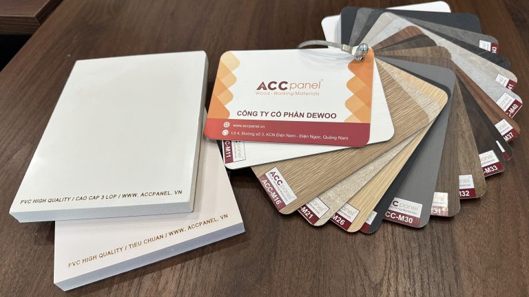 Ván nhựa PVC 11 màu mới