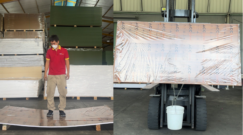 ván nhựa PVC chống nước