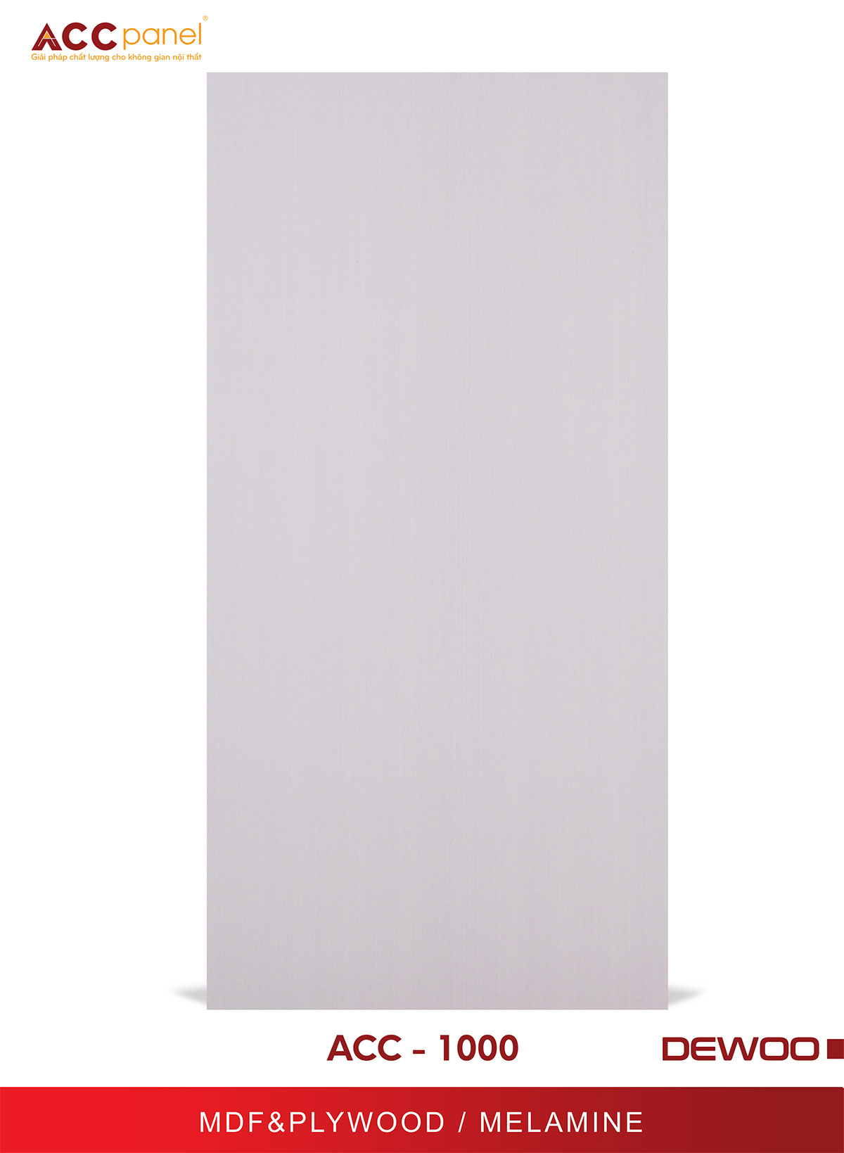 Màu thực tế 1000 ACC Panel