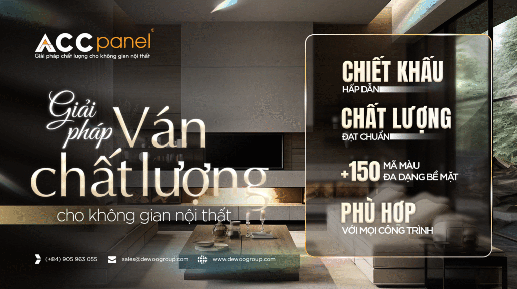 ACC Panel - Giải pháp chất lượng cho không gian nội thất