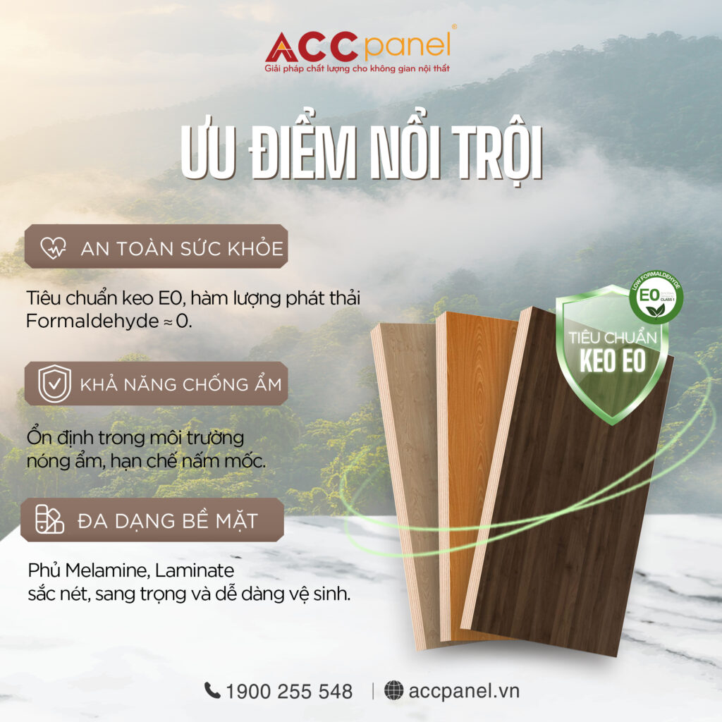 Gỗ ván ép Plywood: Vật liệu an toàn cho nội thất hiện đại