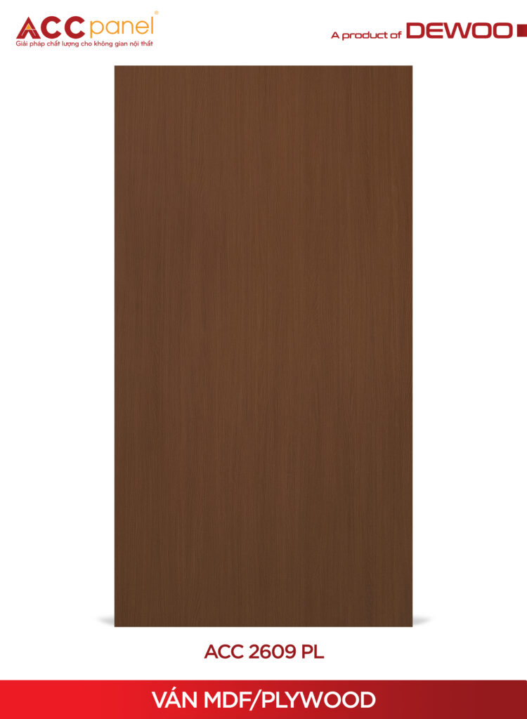Map màu Melamine 2609 ACC Panel