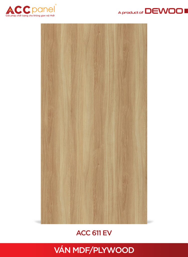 Map màu Melamine  611 ACC Panel